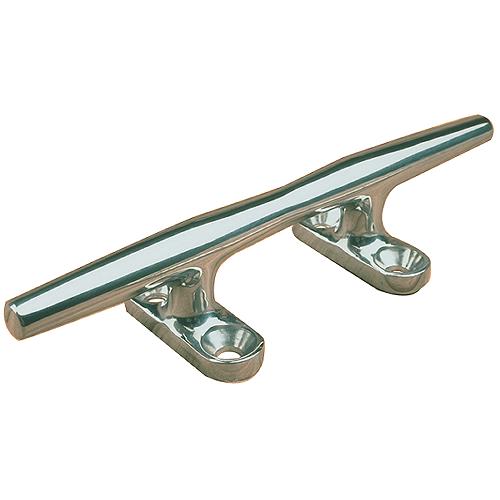 Sea-Dog 0416101 Cleat, Stainless Open Base, 10â³, Carded