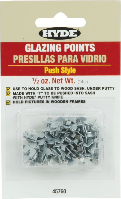Hyde 45760 Glazier Point, Aluminum, Silver