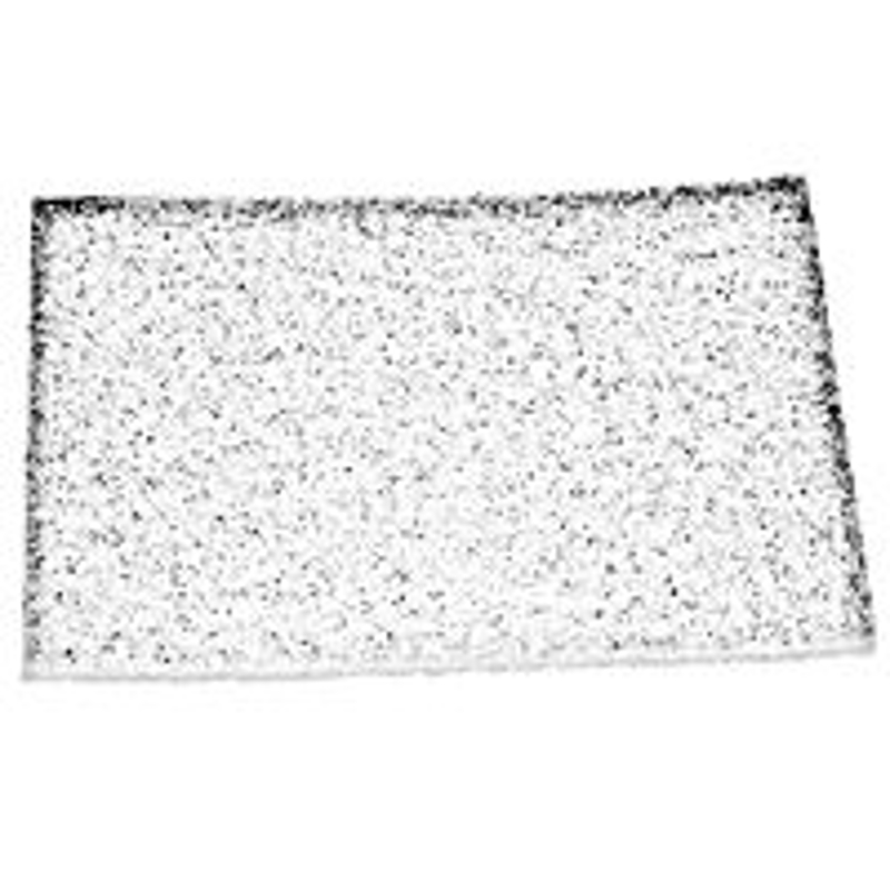 Essex Silver Line 1218THKW Floor Stripping Pad, 12 in L, 18 in W, 0 Grit, Pack of 5