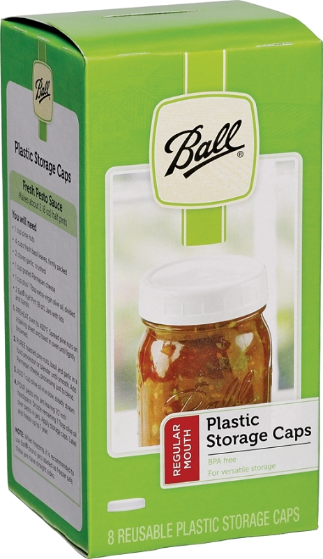 Ball 1440010812 Storage Jar Lid, Plastic, Gray Cap/Lid