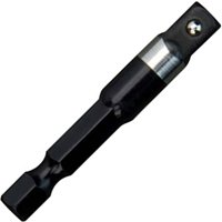 Milwaukee SHOCKWAVE 48-32-5030 Impact-Duty Socket Adapter, 1/4 in Drive, He, Square Drive, 1/4 in Shank, Hex Shank