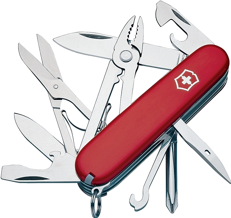 Victorinox 1.4723-033-X1 Pocket Knife, 17-Function, Stainless Steel, Red