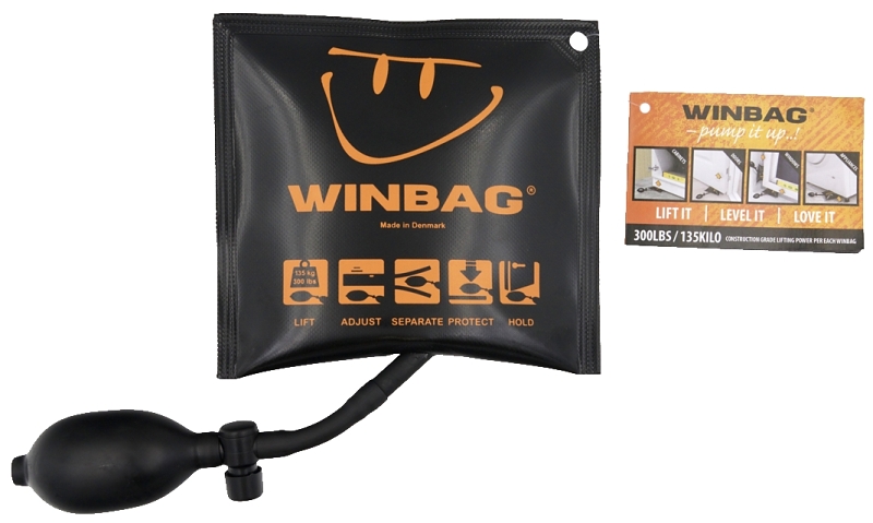 Nelson WB20 Shimming Inflatable Winbag, Fiber, Specifications: 220 lb Load Capacity