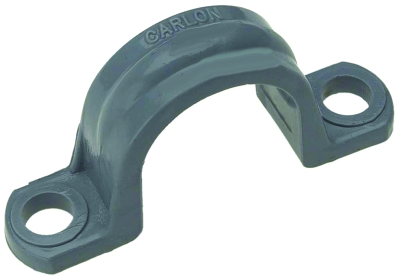 Carlon E977HC-CTN Conduit Clamp, 1-1/2 in, PVC, Gray