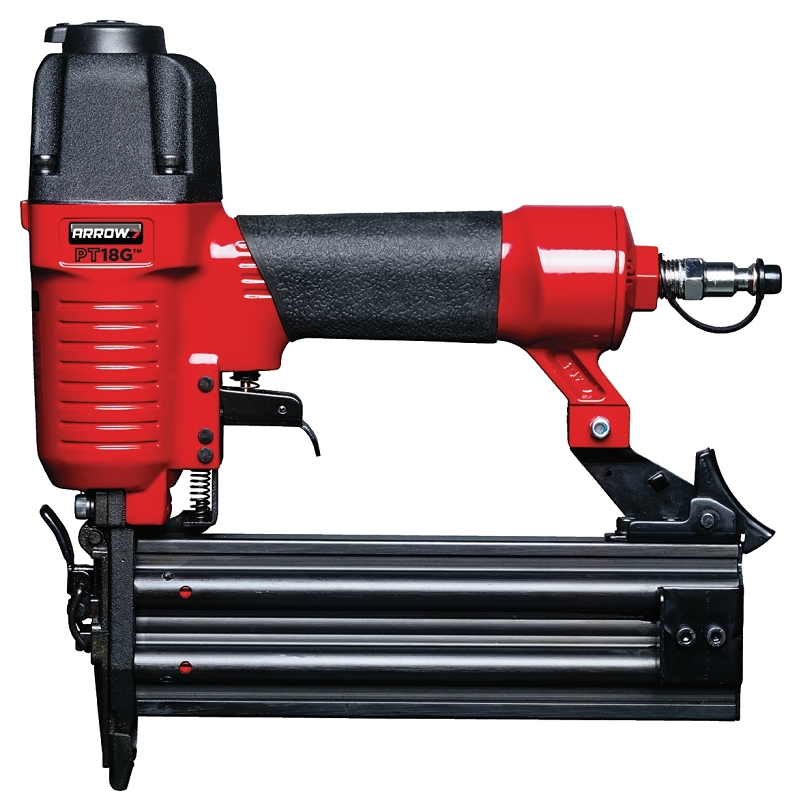 Arrow PT18G Pneumatic Brad Nailer, 100 Magazine, Strip Collation