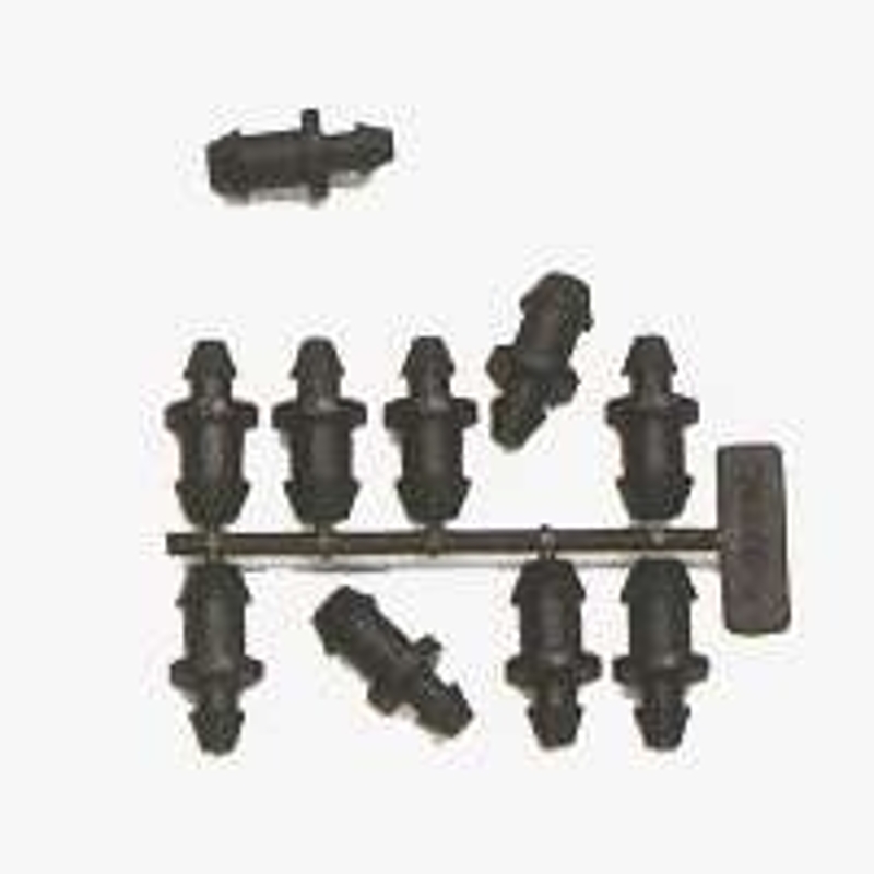 Raindrip 646050B Goof Plug, 1/2 in Connection, Plastic, Black
