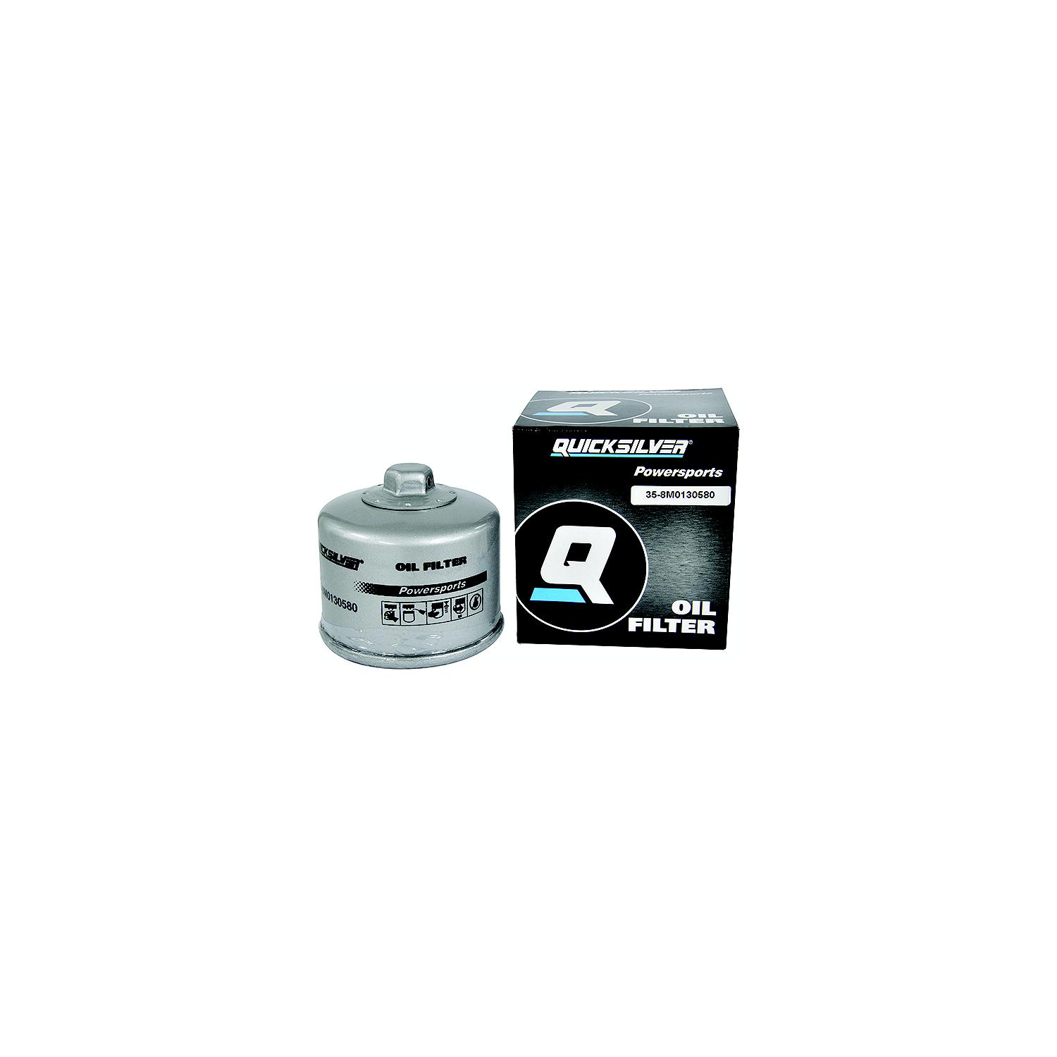 Quicksilver 35-8M0130580 Chrome Powersports Oil Filter