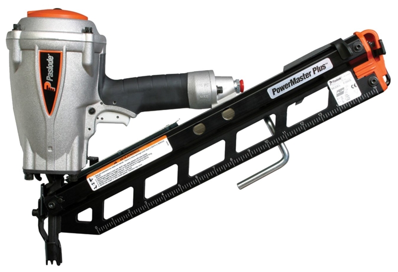Paslode PowerMaster Plus Series 501000 Framing Nailer, 74 to 84 Magazine, 30 deg Collation, Paper Tape Collation