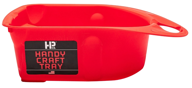 Handy Products 1200-CC Craft Tray, 8 oz Capacity, Red