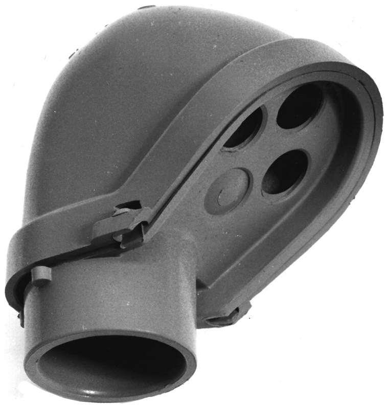 Carlon E998E-CAR Service Entrance Cap, 3/4 in Hub, PVC, Gray