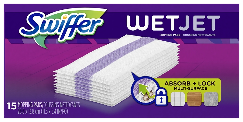 Swiffer WetJet 99042 Mop Pad Refill White