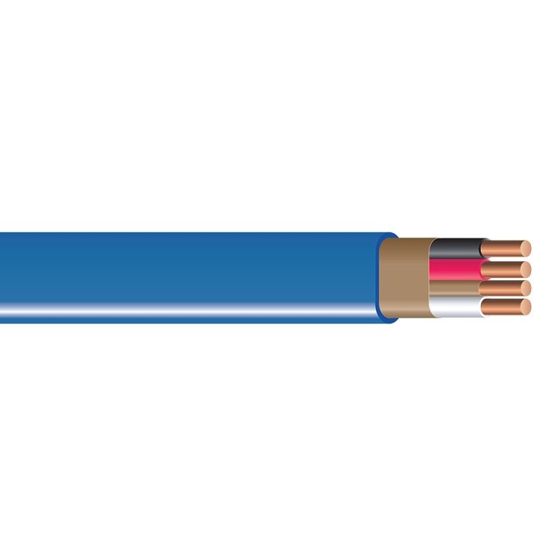 Romex 63946872 Sheathed Cable, 14 AWG Wire, 3-Conductor, 300 ft L, Copper Conductor, PVC Insulation, Nylon Sheath