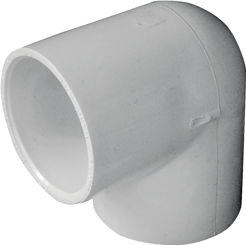 IPEX 435523 Pipe Elbow, 1-1/2 in, Socket, 90 deg Angle, PVC