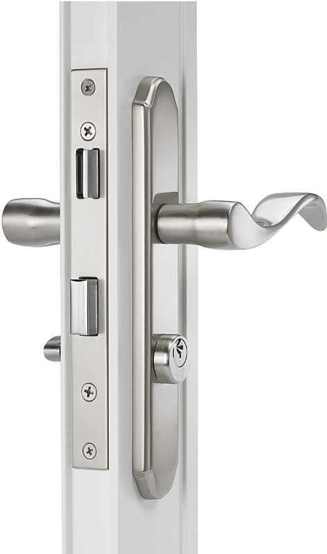 Wright Products VMT115SN Door Lever Lockset, Brass, Satin