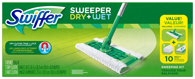 Swiffer 92815 Sweeper Starter Kit Plastic Green