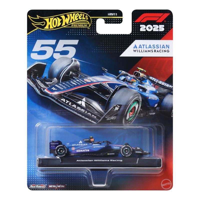 Hot Wheels Die-Cast 1:64 Scale Formula 1 Assorted Collectible Toy Race Car Multicolored, Pack of 8