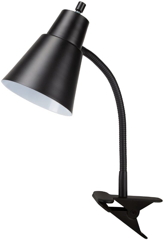 Boston Harbor TL CL 170 BLACK3 Flexible Clip On Desk Lamp 120 V 60 W 1 Lamp CFL Lamp Black Fixture Black