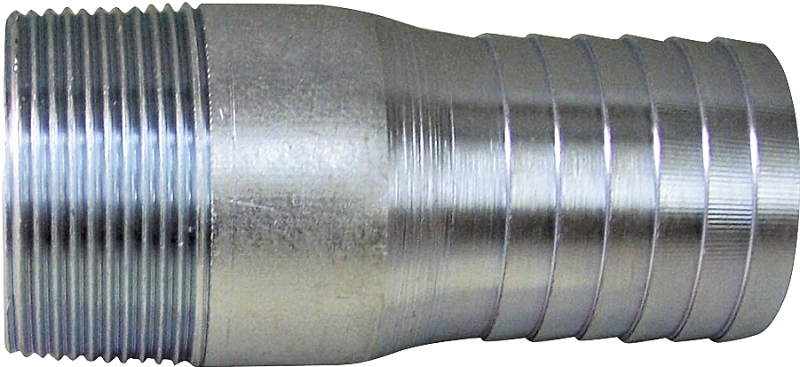Boshart UNLMAS-150 Pipe Adapter, 1-1/2 in, Insert, 1-1/2 in, MPT, Steel, Zinc