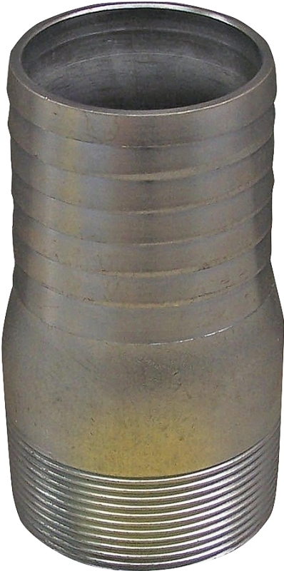 Boshart UNLMAS-200 Pipe Adapter, 2 in, Insert, 2 in, MPT, Steel, Zinc-Plated