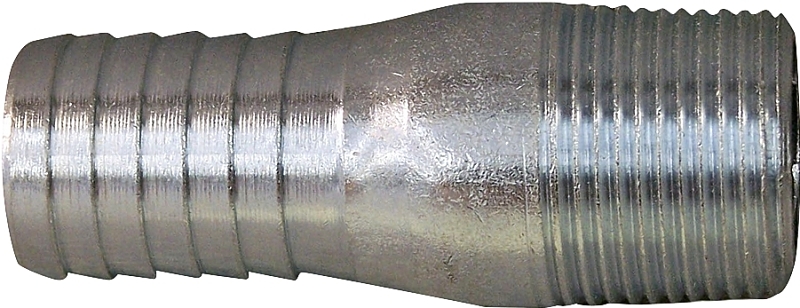 Boshart UNLMAS-100 Pipe Adapter, 1 in, Insert, 1 in, MPT, Steel, Zinc