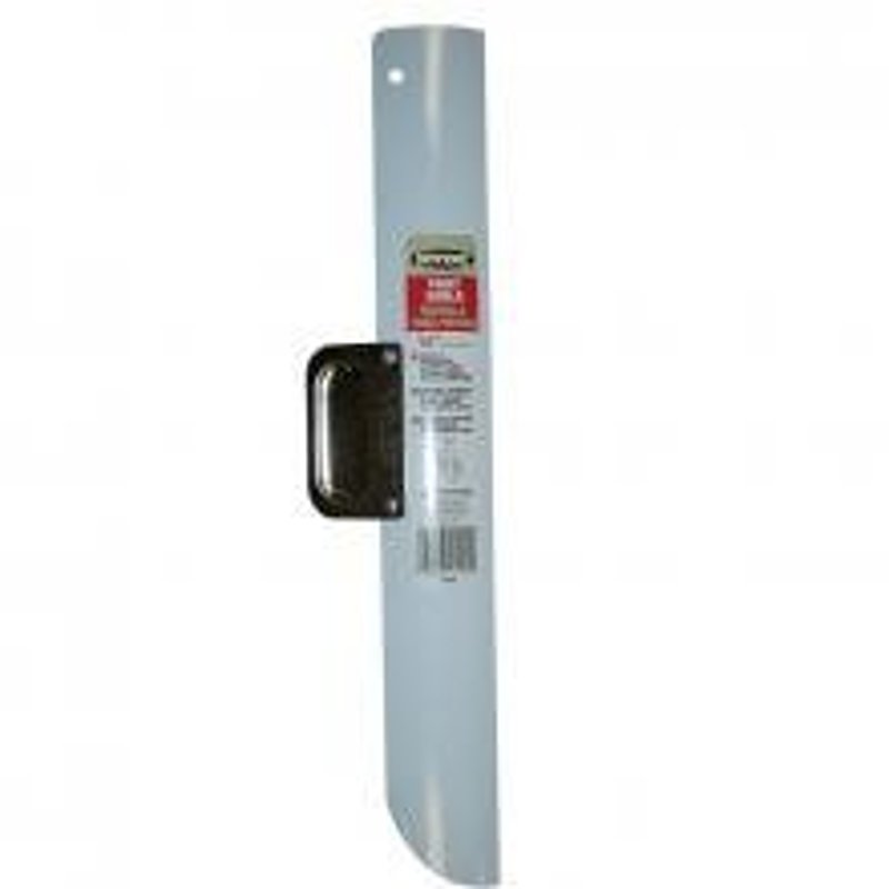 Hyde 45005 Paint Shield, 15 in Blade, Offset Handle, White