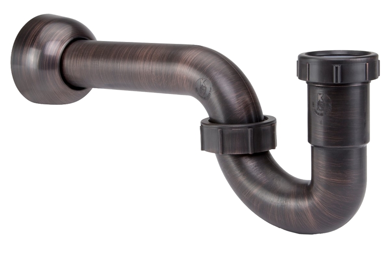 Keeney K400BRZ Plumbing Trap, ABS, Bronze, For: Bathroom and Kitchen Sinks