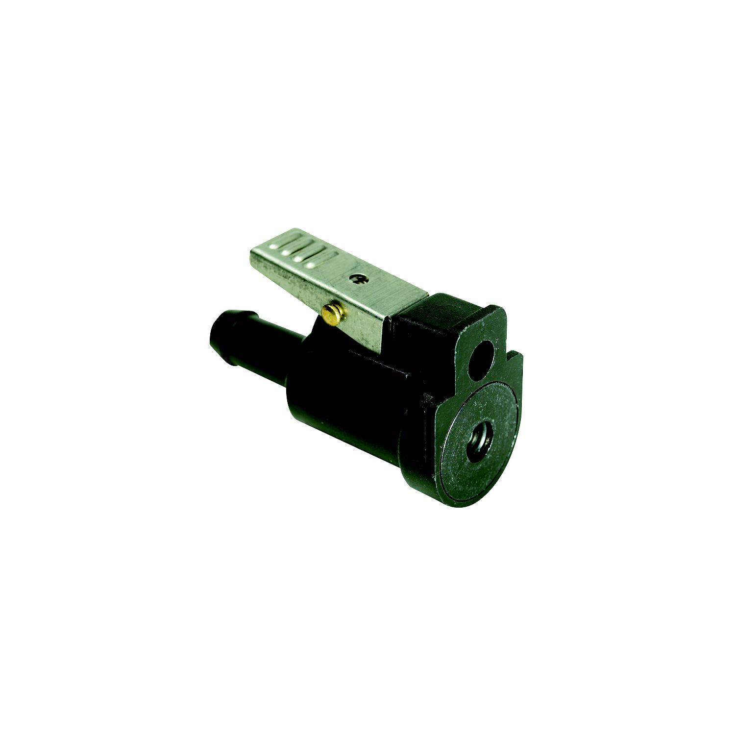 Seachoice Deluxe Fuel Connector For BRP/Evinrude/Johnson, Acetal - Female Hose Fitting 3/8â³ Barb