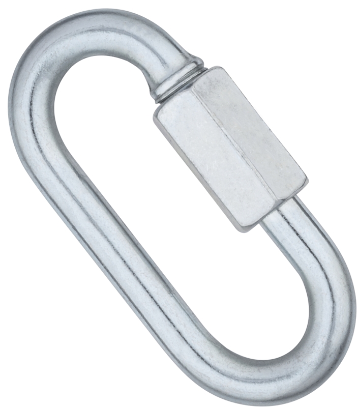 National Hardware N889-012 Quick Link, 5/16 in Trade, 1760 lb Working Load, Steel, Zinc-Plated
