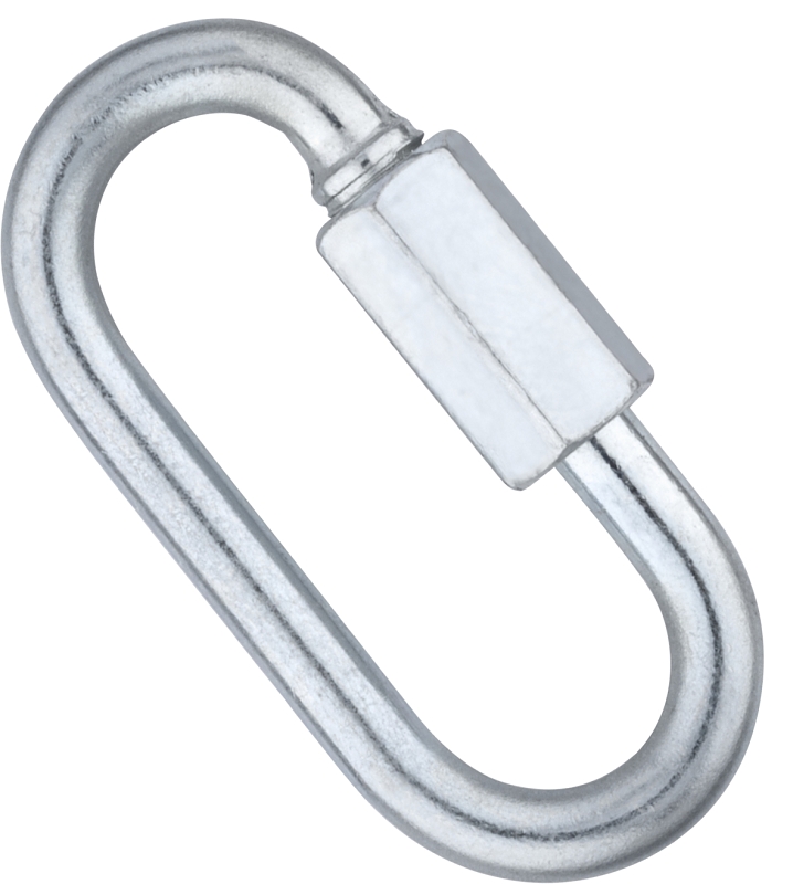 National Hardware N889-010 Quick Link, 3/16 in Trade, 660 lb Working Load, Steel, Zinc-Plated