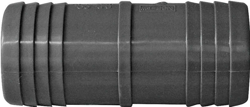 Boshart UPPC-12 Pipe Coupling, 1-1/4 in, Insert, Polypropylene, 200 psi Pressure