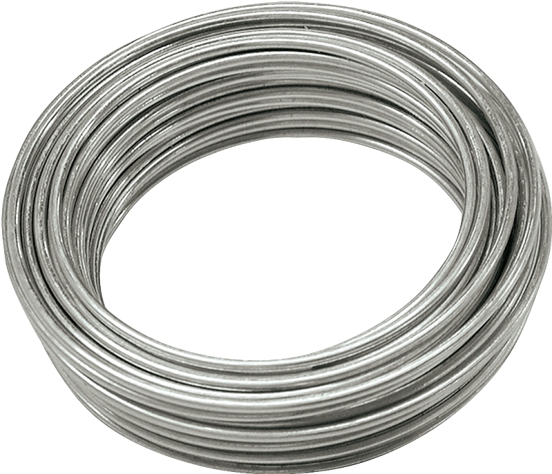 Hillman 50130 Utility Wire, 25 ft L, 16 ga Gauge, Steel, Galvanized