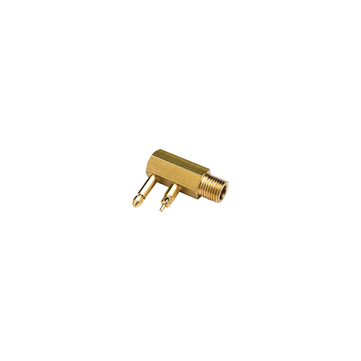 Seachoice Deluxe Fuel Connector For BRP/Evinrude/Johnson, Brass - Male Tank Fitting 1/4â³ NPT