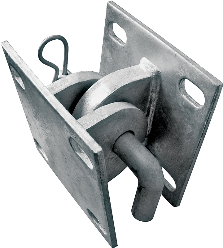 Multinautic 13300 Series 13303 Connector Hinge, 5 in, Steel, Galvanized