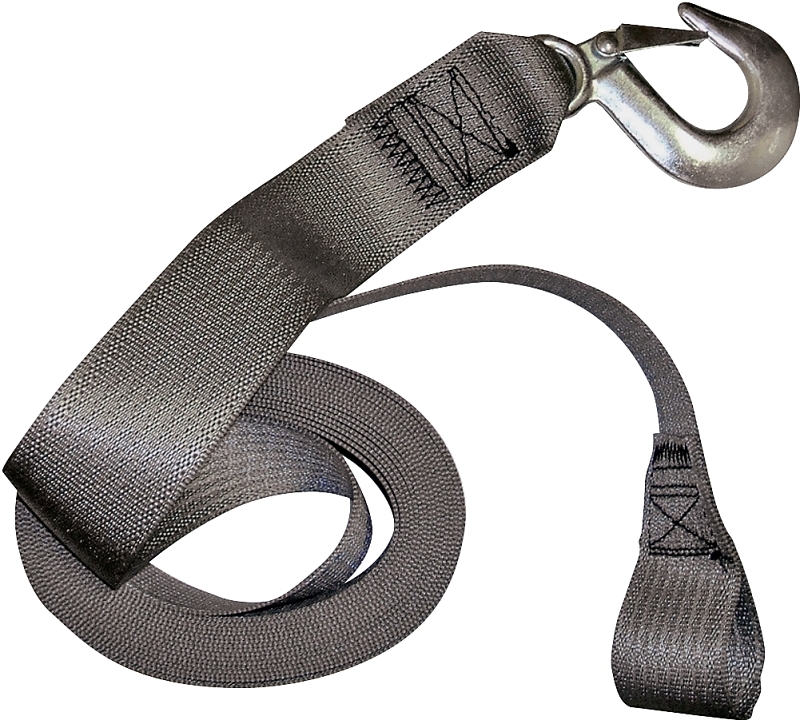 Multinautic 34300 Winch Strap, Polyester, Galvanized