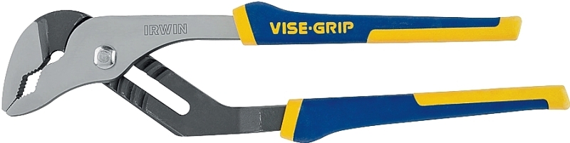 Irwin 2078512 Groove Joint Plier, 12 in OAL, 2-1/4 in Jaw Opening, Blue/Yellow Handle, Cushion Grip Handle