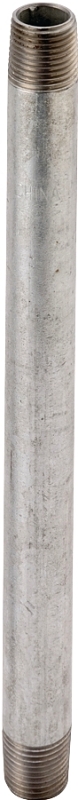 ProSource 11/2X3G Pipe Nipple, 1-1/2 in, Threaded, Steel, 3 in L