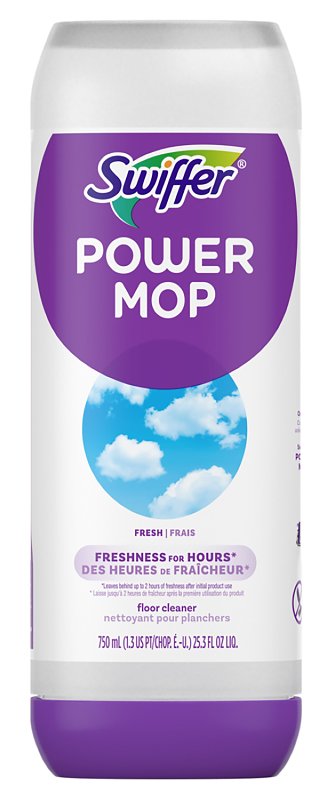 Swiffer PowerMop 84205 Floor Cleaning Solution, 25.3 fl-oz