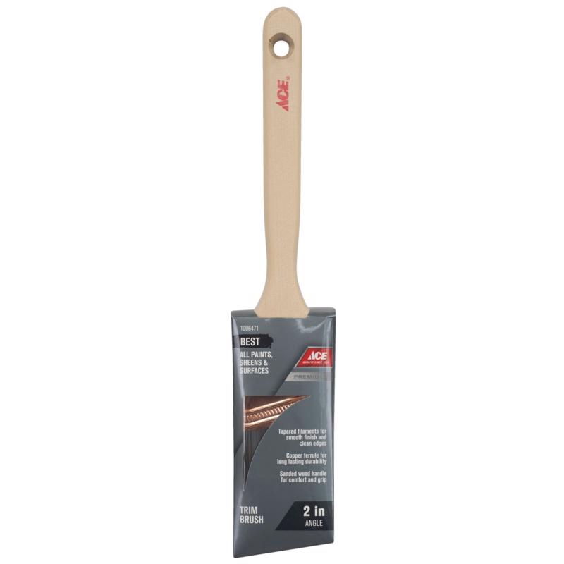 Ace Best 1-1/2 in. Angle Paint Brush, Pack of 6