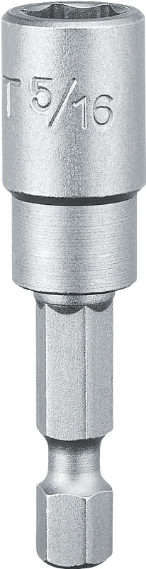 DEWALT DW2219 Magnetic Nut Driver, 5/16 in Drive, 1-7/8 in L, 1/4 in L Shank, Hex Shank