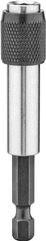 DEWALT DW2050 Quick-Change Magnetic Bit Tip Holder, 1/4 in Drive, Hex Drive, 1/4 in Shank, Hex Shank, Steel