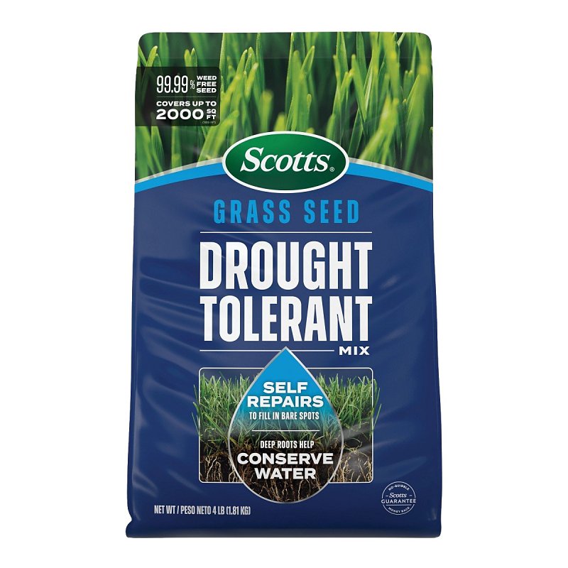 Scotts 18442 Grass Seed Drought Tolerant Mix, 4 lb Bag