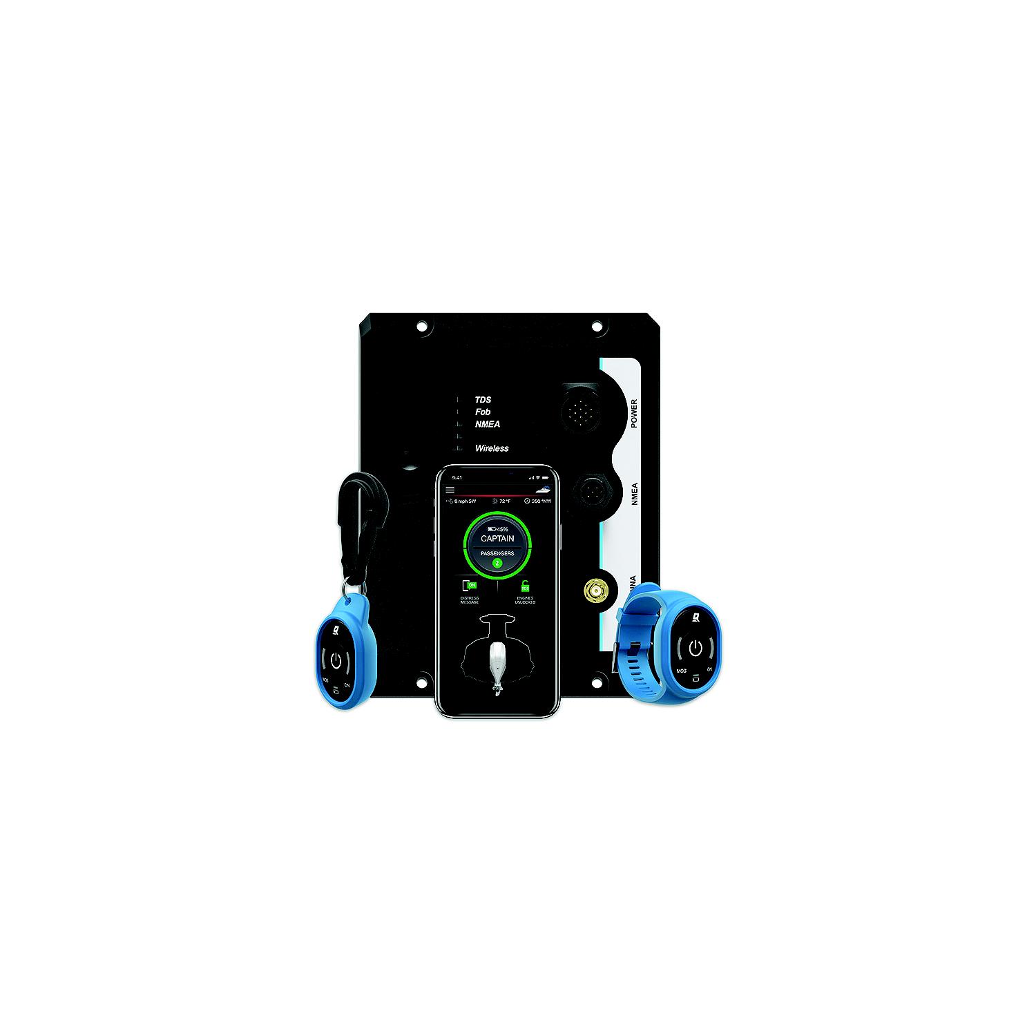 Quicksilver 98-8M6007939 1st Mate Wireless Overboard Alert System, Single Engine