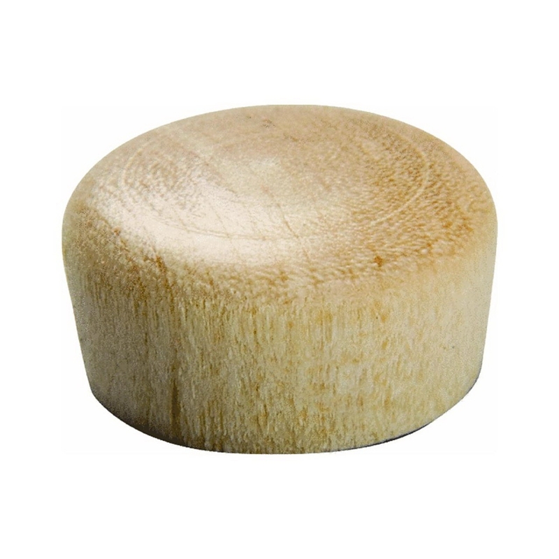 Waddell 8201.00 DP-10 Screw Hole Plug, 1 in Dia, Birchwood, Pack of 10