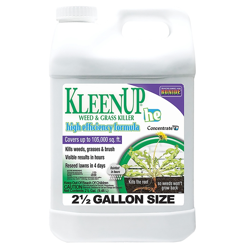 Bonide 7562 Concentrated Grass and Weed Killer, Liquid, Amber/Light Brown, 2.5 gal Can, Pack of 2