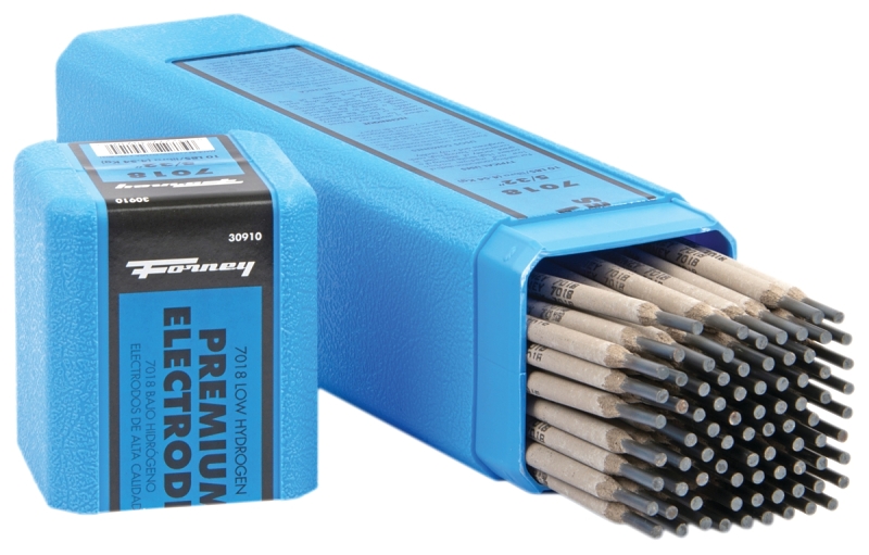 Forney 30910 Stick Electrode, 5/32 in Dia, 14 in L, Steel