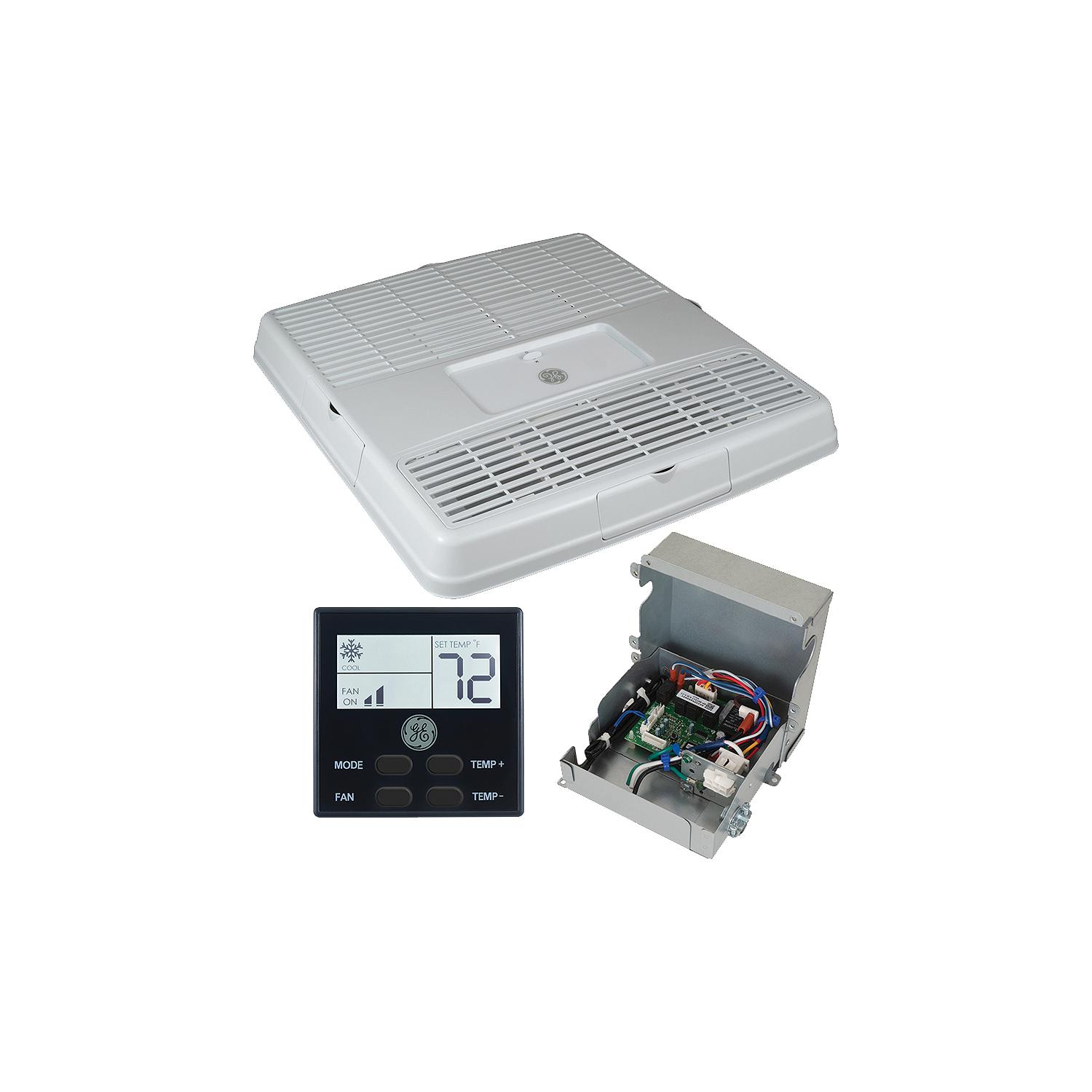 GE RVACNKITB Air Conditioner Accessory Kit, Ducted, Black