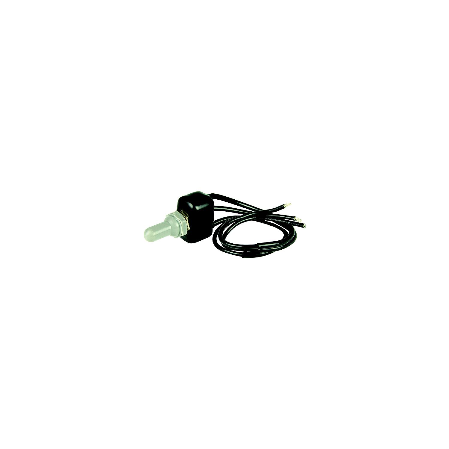 BEP 1002011 Sealed Dipped Toggle Switch, On-Off-On, SPDT, 8â³ Wire Leads