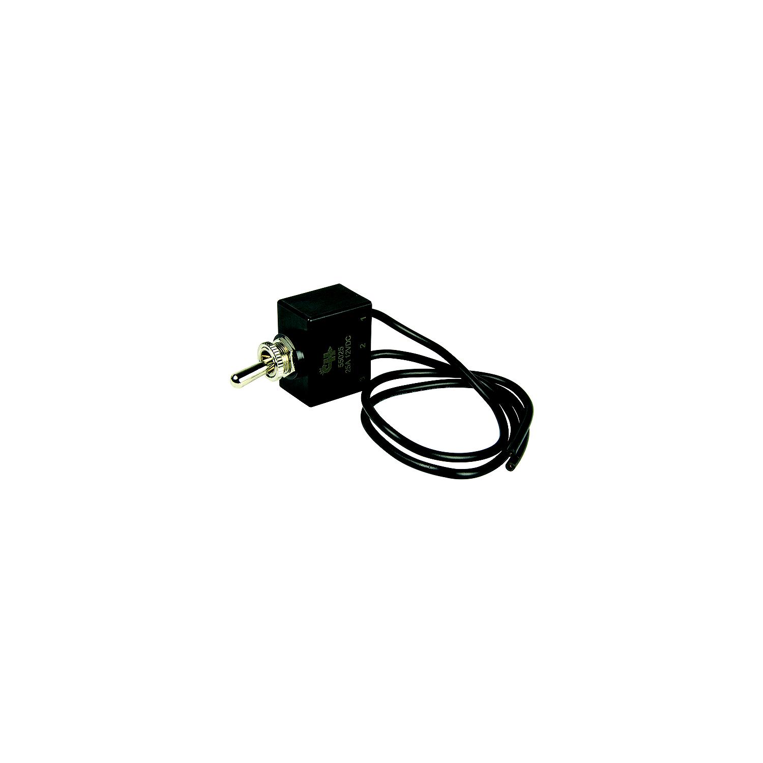BEP 1002010 Sealed Toggle Switch, Off-On, SPST, 10â³ Wire Leads