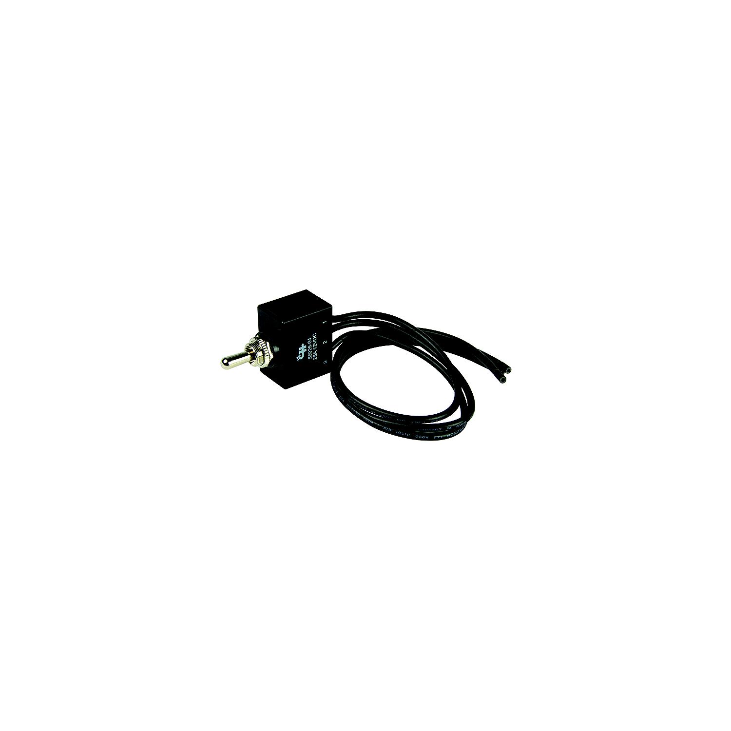 BEP 1002009 Sealed Toggle Switch, (On)-Off-(On), SPDT, 10â³ Wire Leads