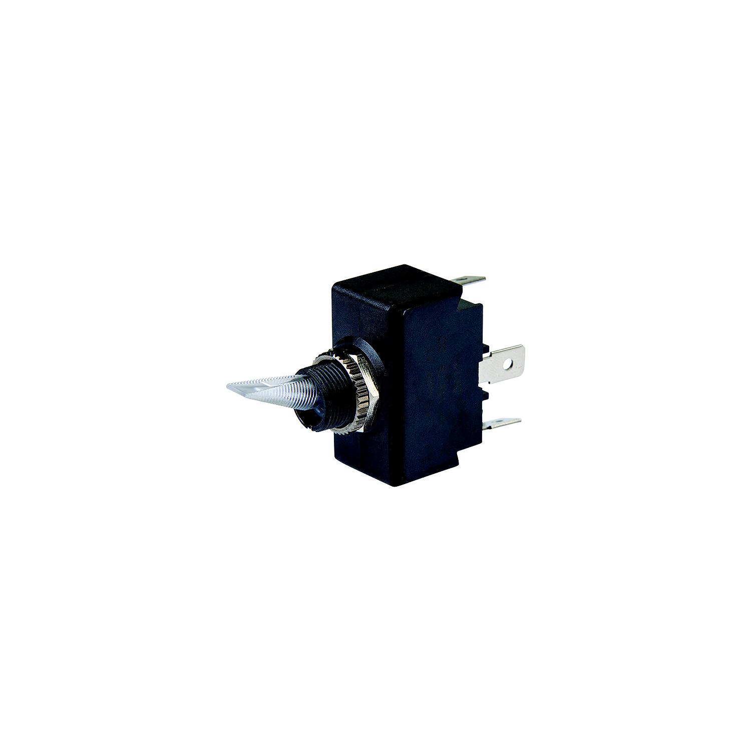 BEP 1001906 Illuminated Toggle Switch, Off-On, SPST, 1/4â³ Blade Terminals, Illuminated Red